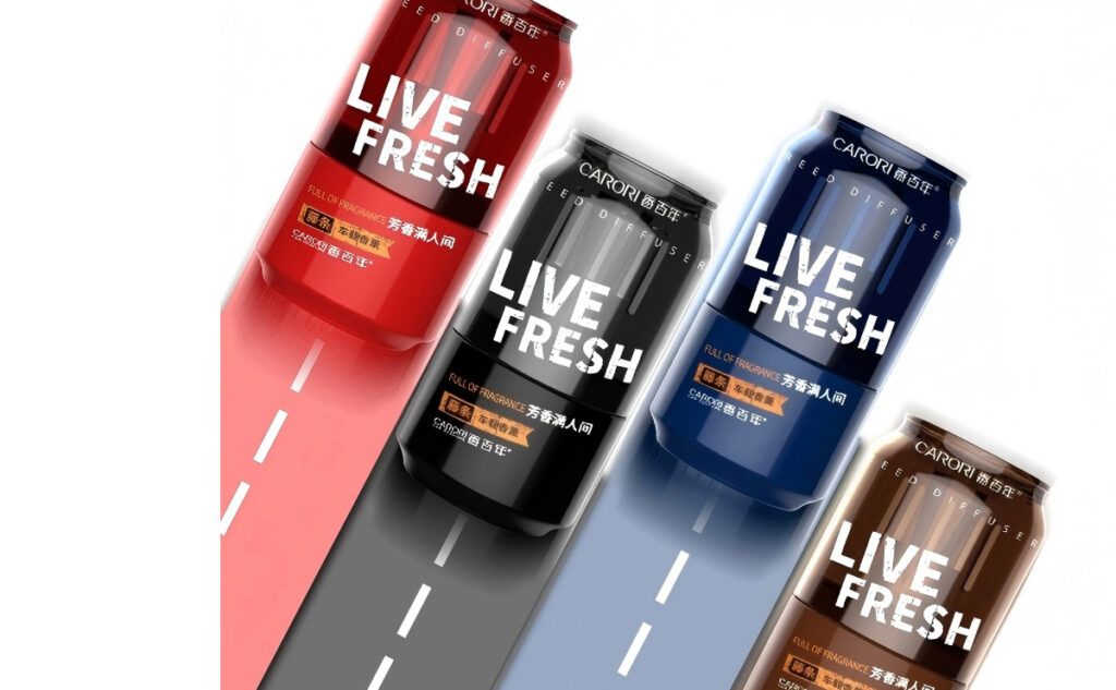 coke can car diffuser