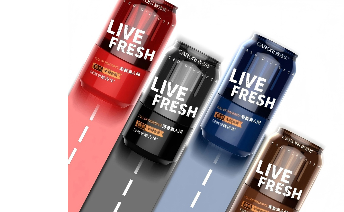 coke can car diffuser