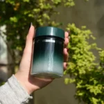Nature-inspired Solid Car Aroma Gel, Gradient Transparent Cylinder Car Air Freshener, Gentle Long-lasting Fragrance for Auto & Household - Image 2