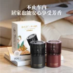 Ventilated Cylinder Car Solid Fragrance, High-transparent Hollow Car Aroma Diffuser, Gentle Even Scent for Auto & Household Use - Image 2