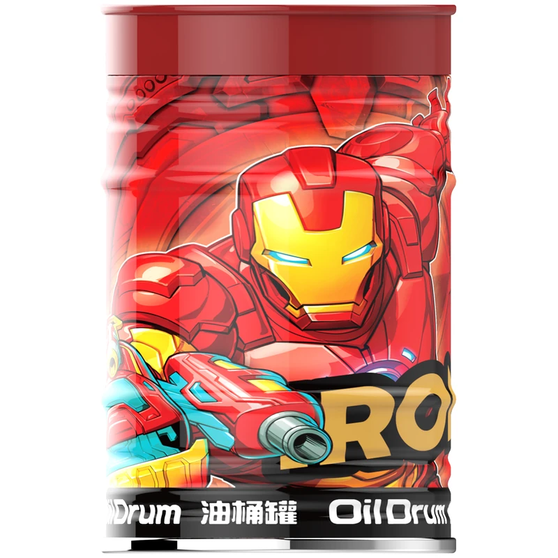 marvel_1_ironman Marvel Oil Drum Mecha Car Air Freshener - Image 1